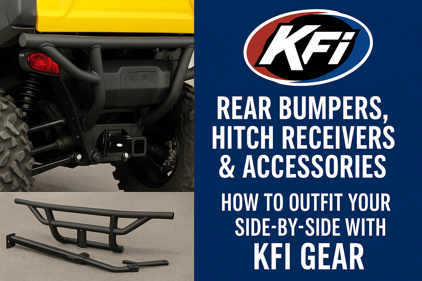 KFI Bumpers, Hitches & Accessories for Your SxS