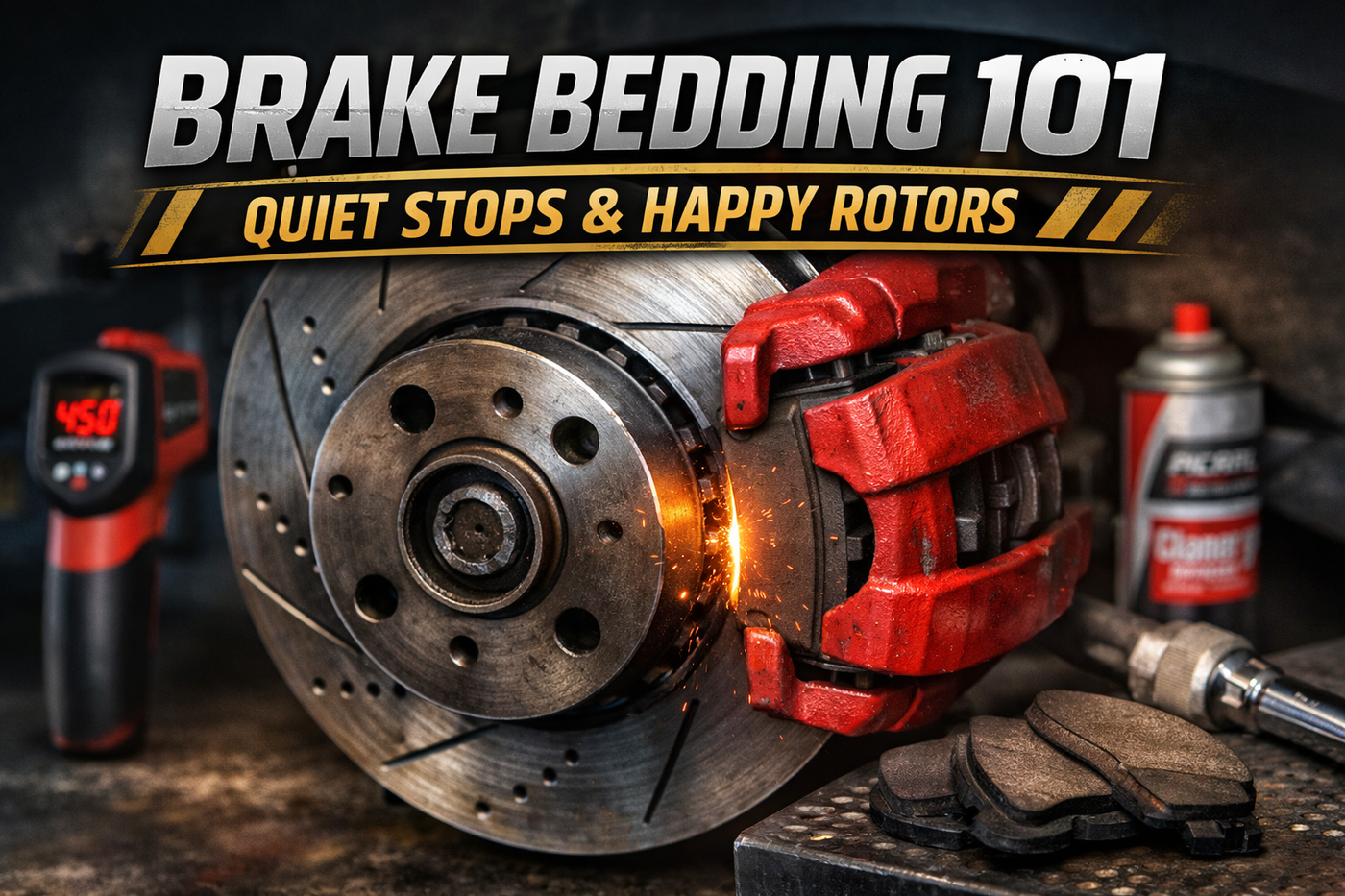 Brake Bedding 101: Quiet Stops & Happy Rotors