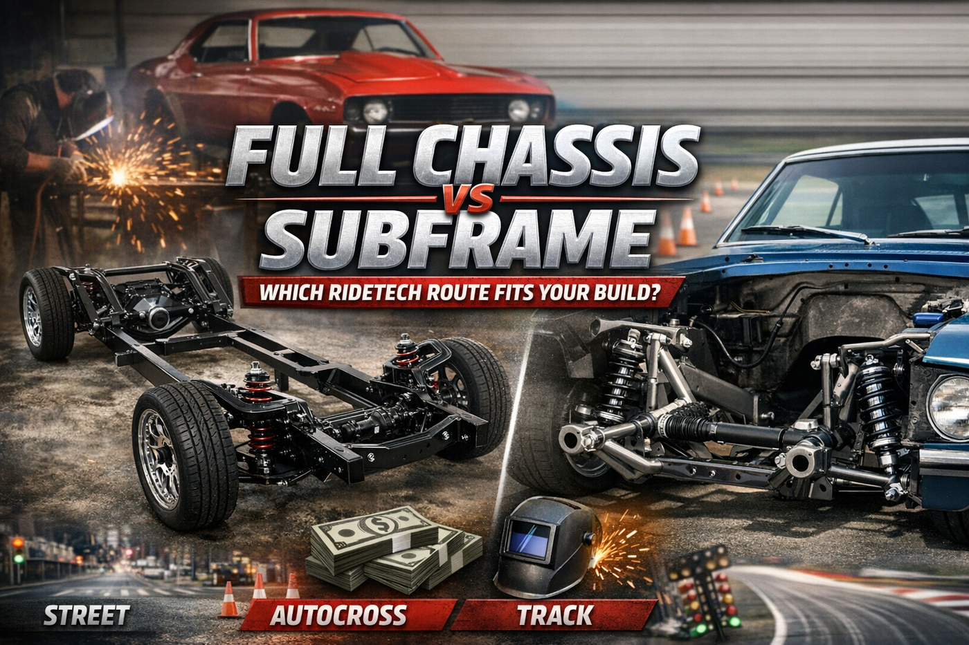 Full Chassis vs Subframe: Pick Your Ridetech Path