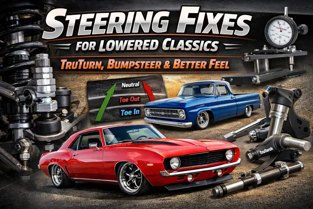 Fix Sketchy Steering After Lowering Your Classic