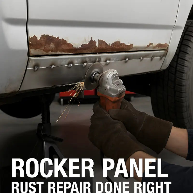 Rocker Panel Rust Repair Done Right with Eastwood