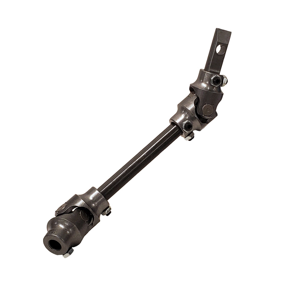 Borgeson - Steering Shaft - P/N: 000662 - 1979-1993 Mustang Steering Shaft. Aluminum. Connects From OEM Column To Manual Steering Rack.  Without Vibration Reducer.