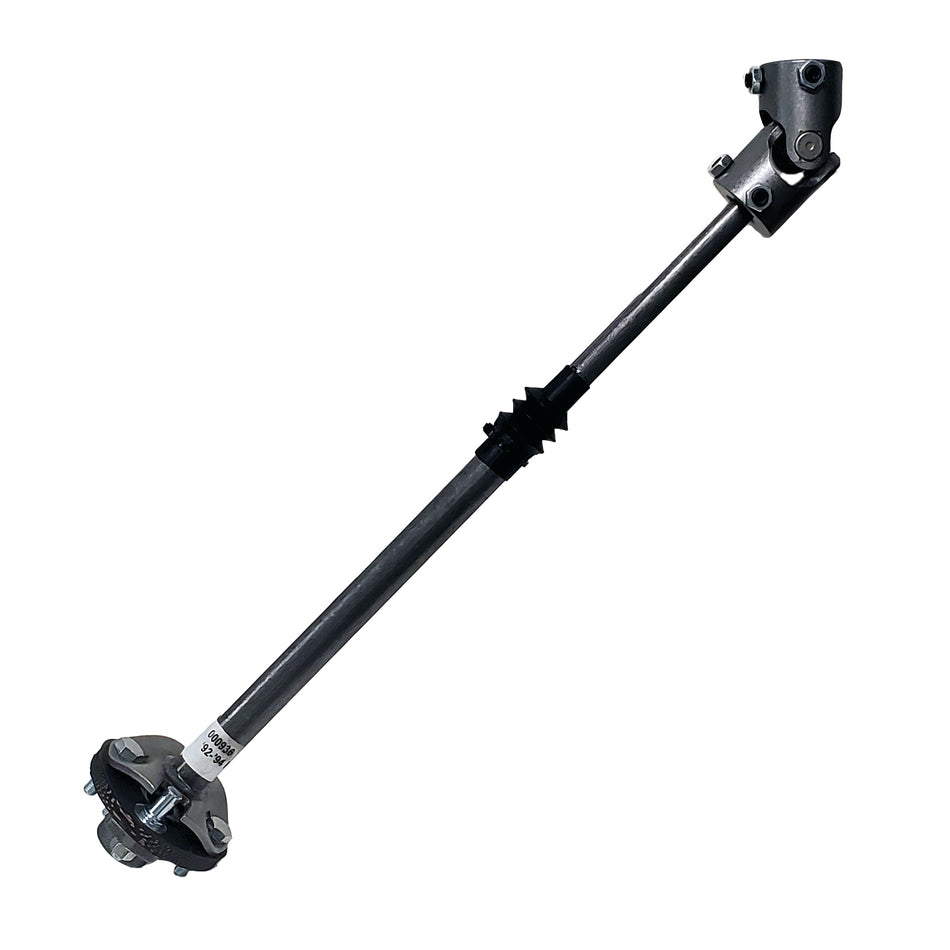 Borgeson - Steering Shaft - P/N: 000936 - 1992-1994 Full Size Chevy & GMC Heavy Duty Telescopic Steel Steering Shaft. Connects From Factory Column To Steering Box. Includes Complete Rag Joint And Billet Steel Universal Joint.