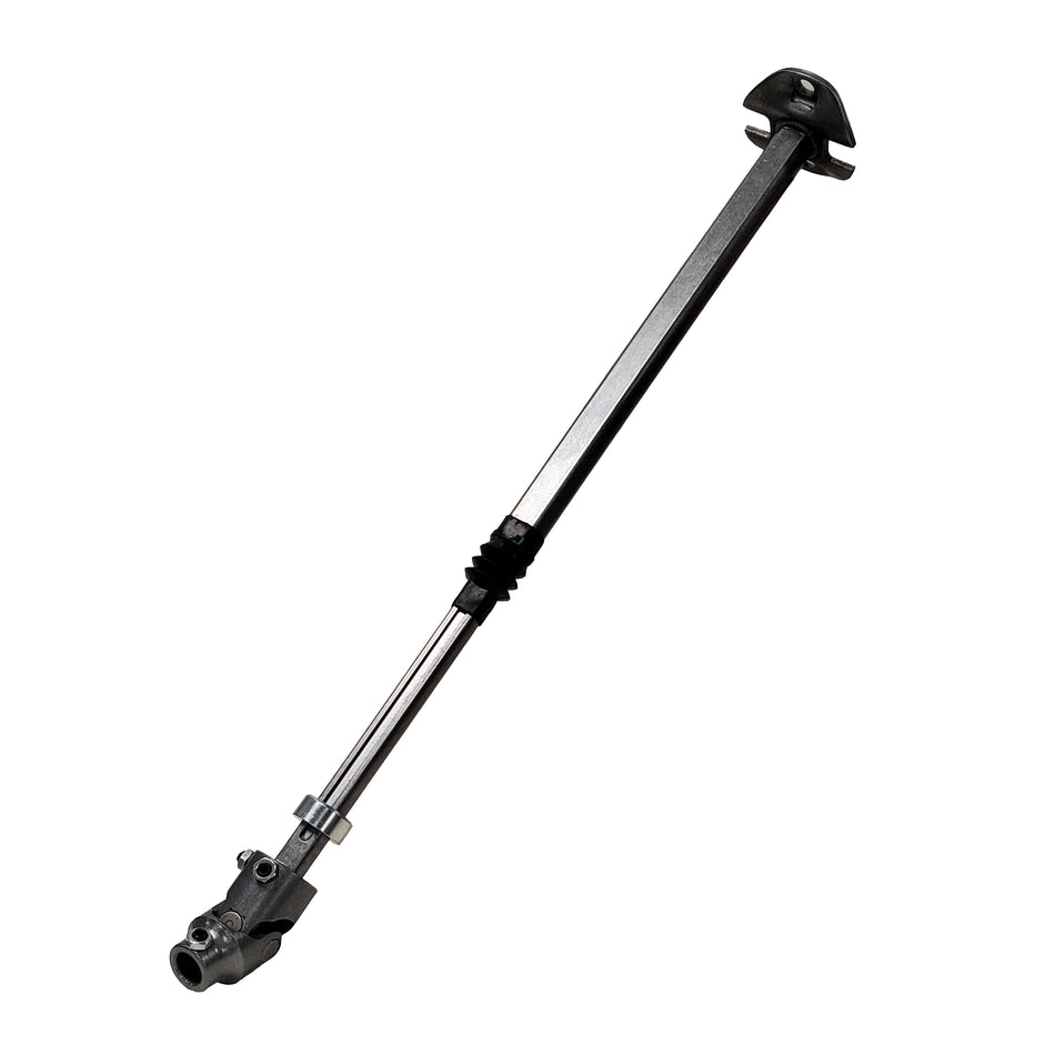 Borgeson - Steering Shaft - P/N: 000822 - Heavy Duty Telescopic Steel Steering Shaft. For 73-75 Ford Broncos With Factory Power Steering And Borgeson Power Conversion Box.