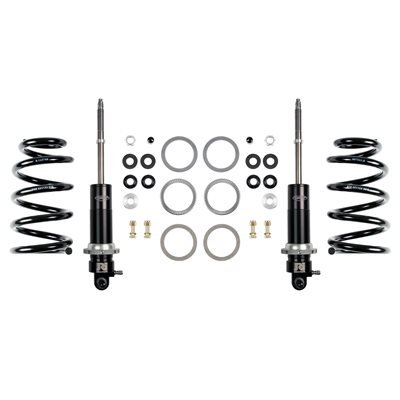 Detroit Speed Front Coilover Conversion Kit - Single Adjustable Shock - BBC