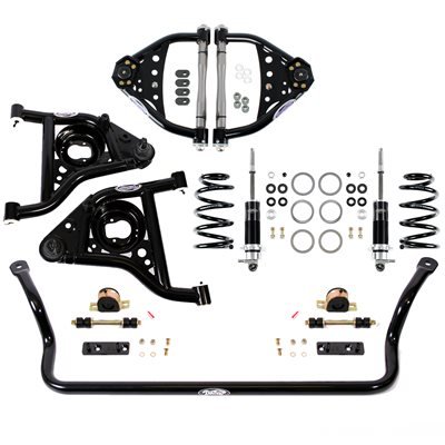 Detroit Speed - Front Speed Kit 2 - Single Adjustable Shocks - BBC
