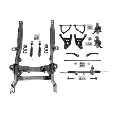 Detroit Speed Bare Hydroformed Subframe - Non-Adjustable Shocks - SBC/LS