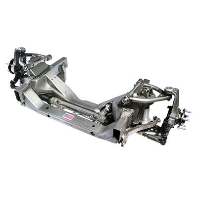 Detroit Speed X-Gen 595 Front Suspension Module - Bare Components - Base Shocks