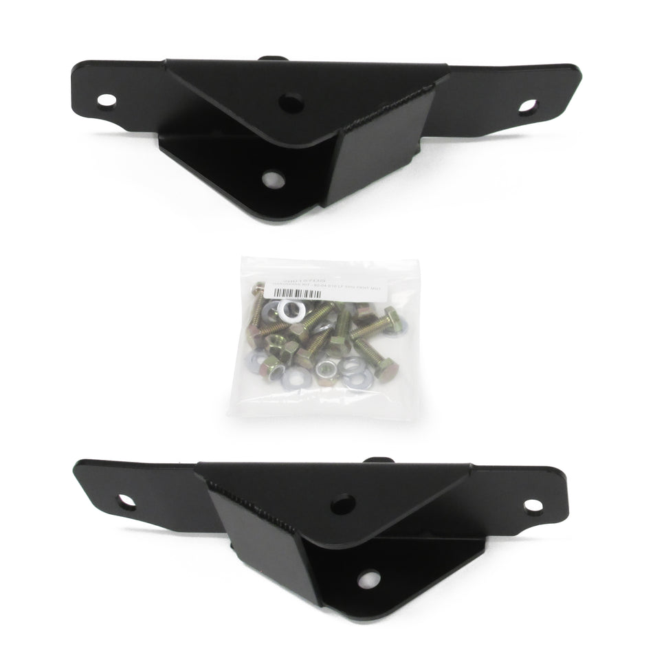 Detroit Speed 040121DS Front Leaf Spring Mounts 82-04 S10