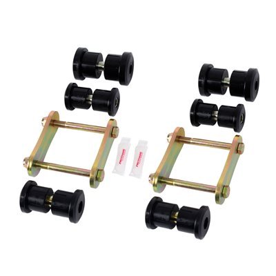 Detroit Speed Urethane Leaf Spring Heavy Duty Shackle Kit