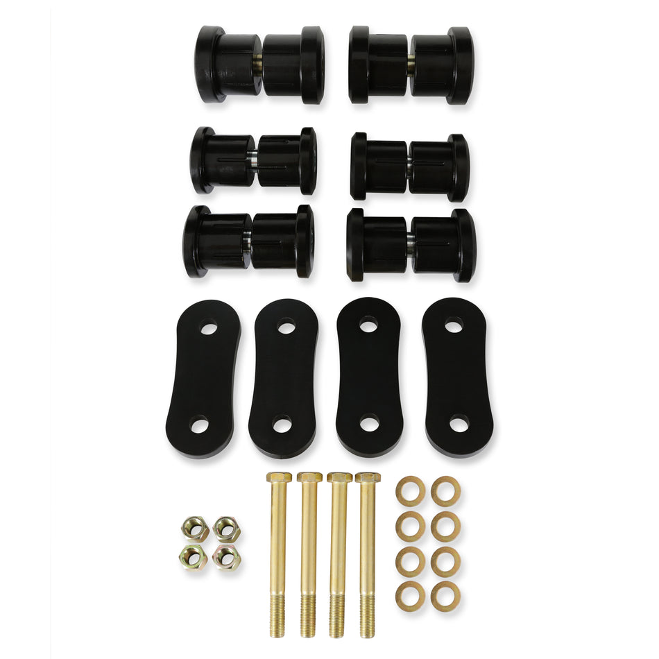 Detroit Speed Urethane Leaf Spring Shackle And Bushing Kit