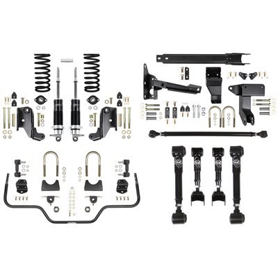 Detroit Speed - Rear Speed Kit 3 Single Adjustable Shocks