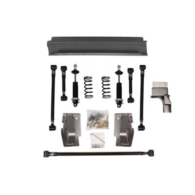Detroit Speed QuadraLink Rear Suspension Kit Without Axle Brackets - Base Shocks
