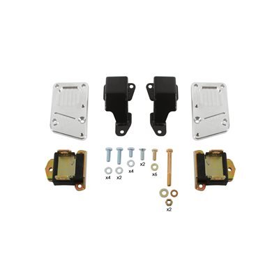 Detroit Speed Engine Mount Kit - W/ DSE Front Frame - LS Engine