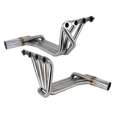 Detroit Speed Stainless Steel Sidepipe Headers - LS Engine