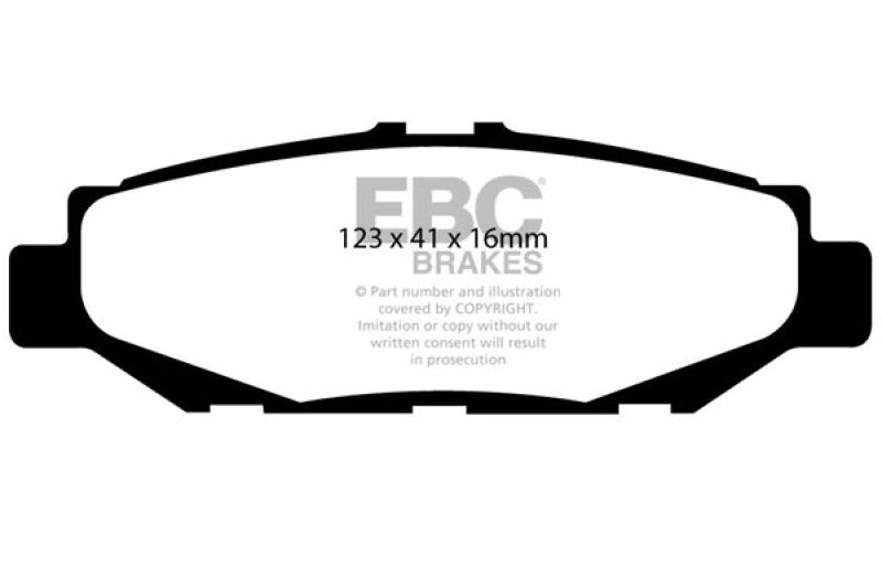 EBC 93-97 Lexus GS300 3.0 Redstuff Rear Brake Pads