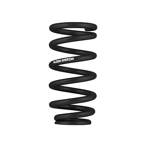 Aldan American Coil-Over Spring 450 Lbs. Rate 9.625 In. Length 3.5 In./2.5 In. I.D. Black