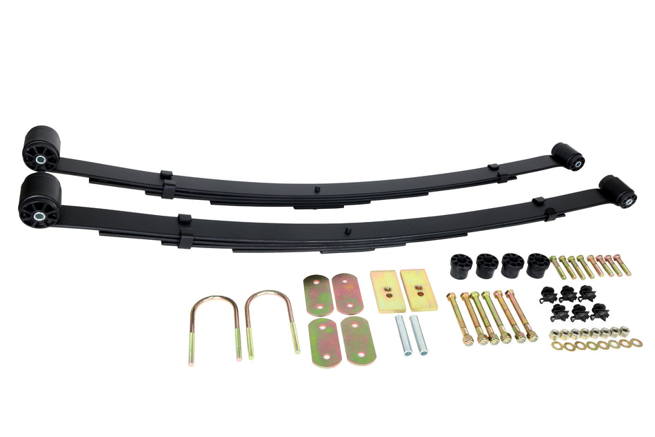 Steel Leaf Springs  2" Drop For 1967-1969 GM F-Body And 1968-1974 X-Body.