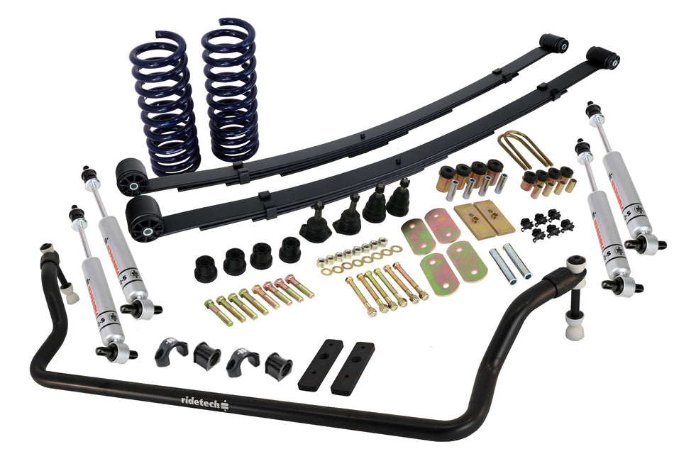 StreetGrip- RQ-S Shocks  Steel Leafs  Control Arm Bush/bj 1970-1981 GM F-Body SB