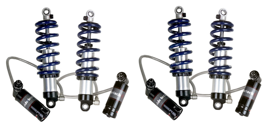 Front And Rear TQ Coil-Overs For 1968-1972 GM A-Body With Ridetech Chassis.