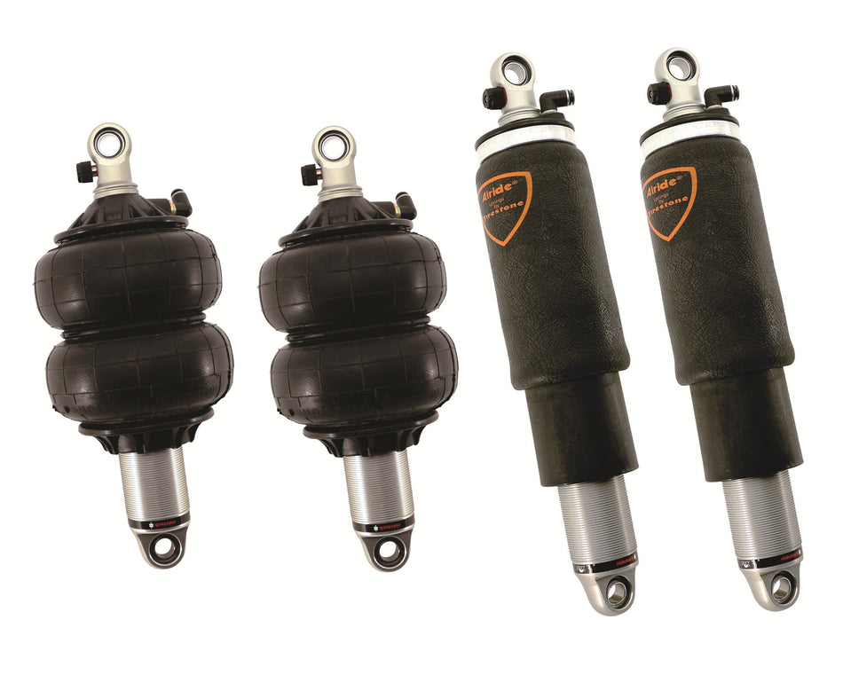 Front And Rear HQ Shockwaves For 1968-1972 GM A-Body With Ridetech Chassis.