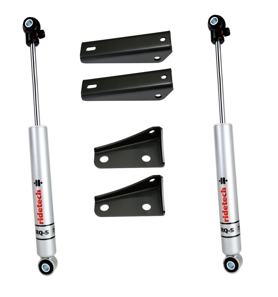 Rear RQ-S Shock Kit For 1963-1972 C10.  For Use With 4" Lowering Springs.