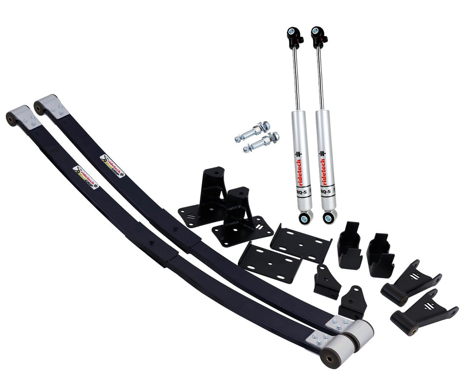Composite Leaf Springs And RQ-S Shocks For 1973-1987 C10.