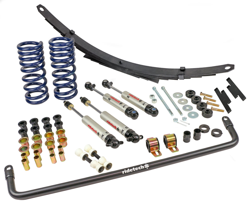 StreetGrip System For 1963-1982 Corvette With Steel Leafs And HQ Shocks.