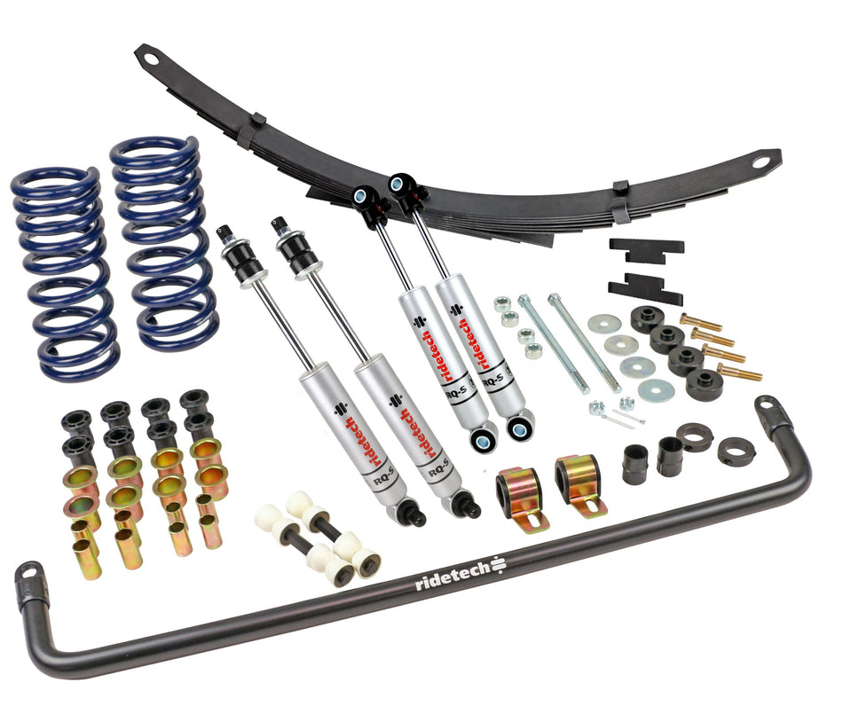 StreetGrip System For 1963-1982 Corvette With Steel Leafs And RQ-S Shocks.