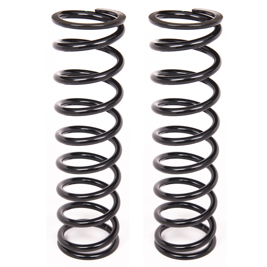 Aldan American Coil-Over-Spring 100 Lbs./in. Rate 12 In. Length 2.5 In. I.D. Black Pair