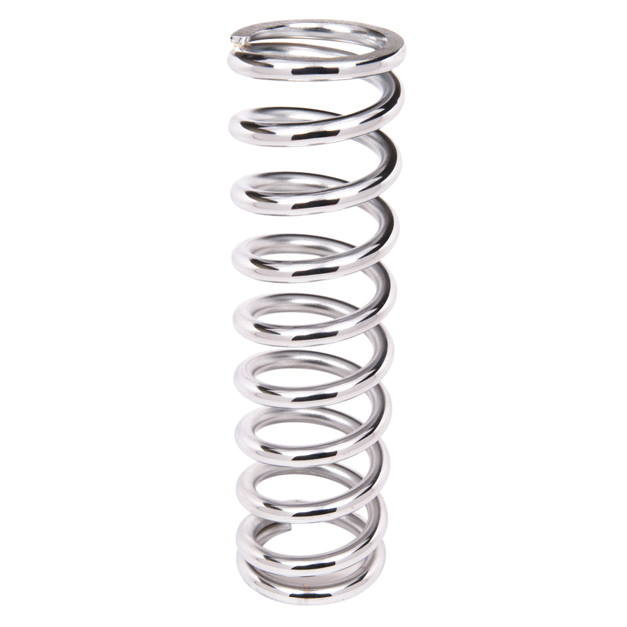 Aldan American Coil-Over-Spring 100 Lbs./in. Rate 12 In. Length 2.5 In. I.D. Chrome Each