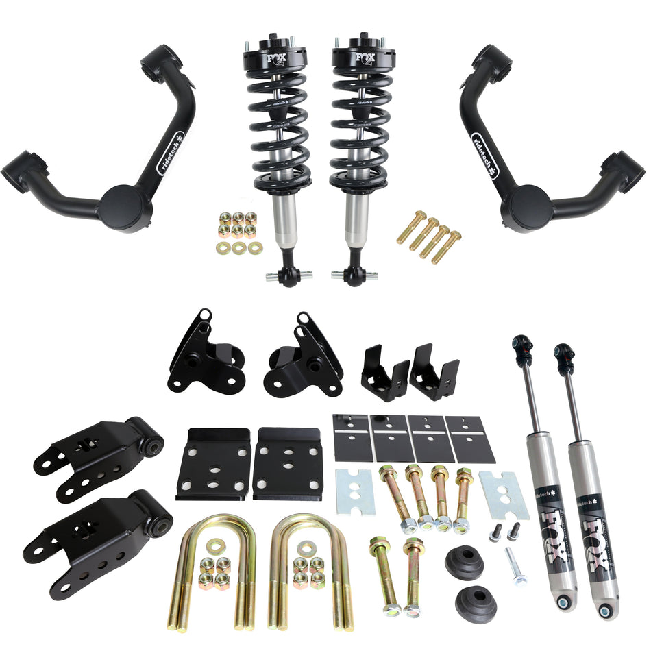 Ridetech Touring 3"/5" Lowering System For 2015-2026 F-150 2WD/4WD.