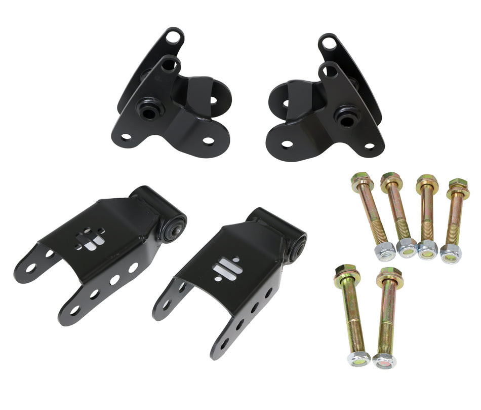 Rear Leaf Spring Bracket For 2015-2026 F-150  For Use With Ridetech Axle Flip.