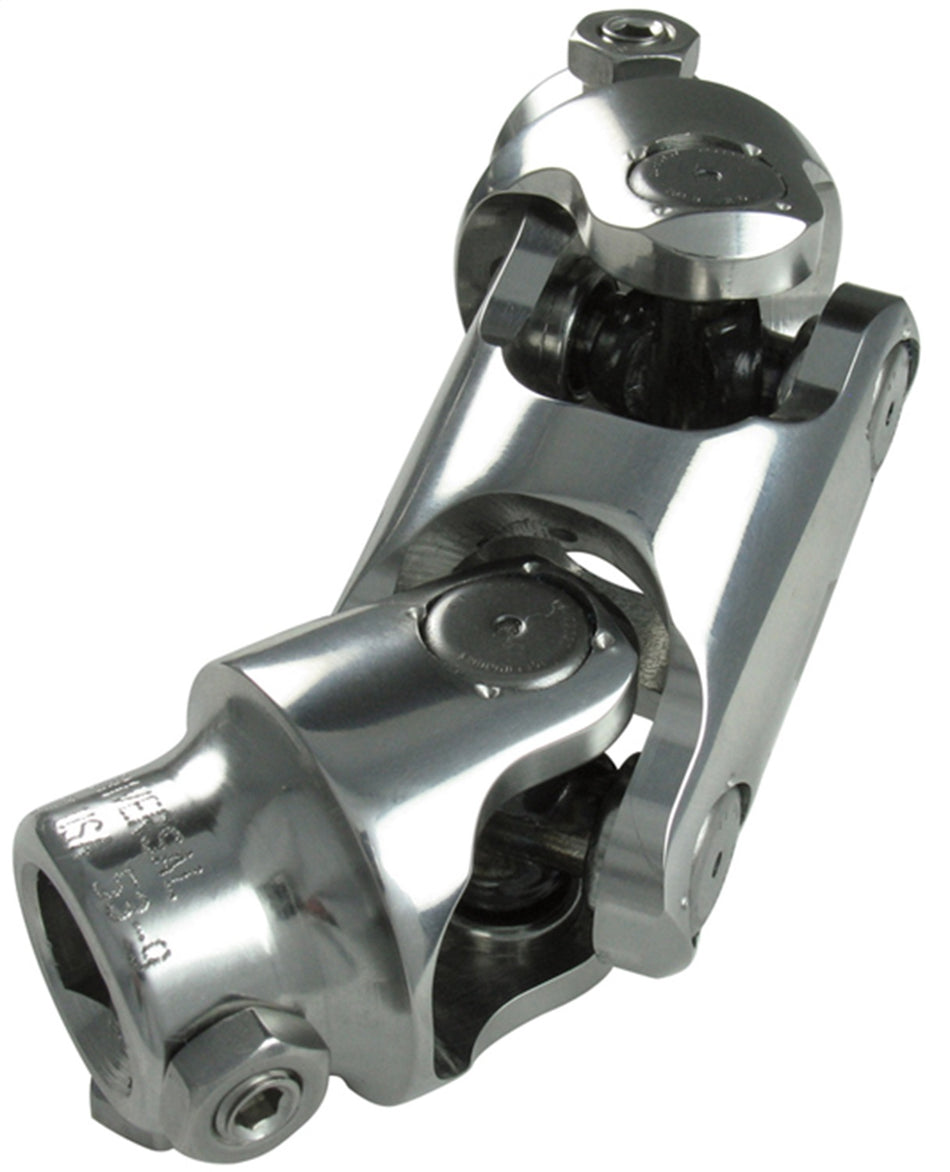 Borgeson - Steering U-Joint - P/N: 146464 - Polished Stainless Steel Double Steering Universal Joint. Fits 3/4 In. Smooth Bore X 3/4 In. Smooth Bore.