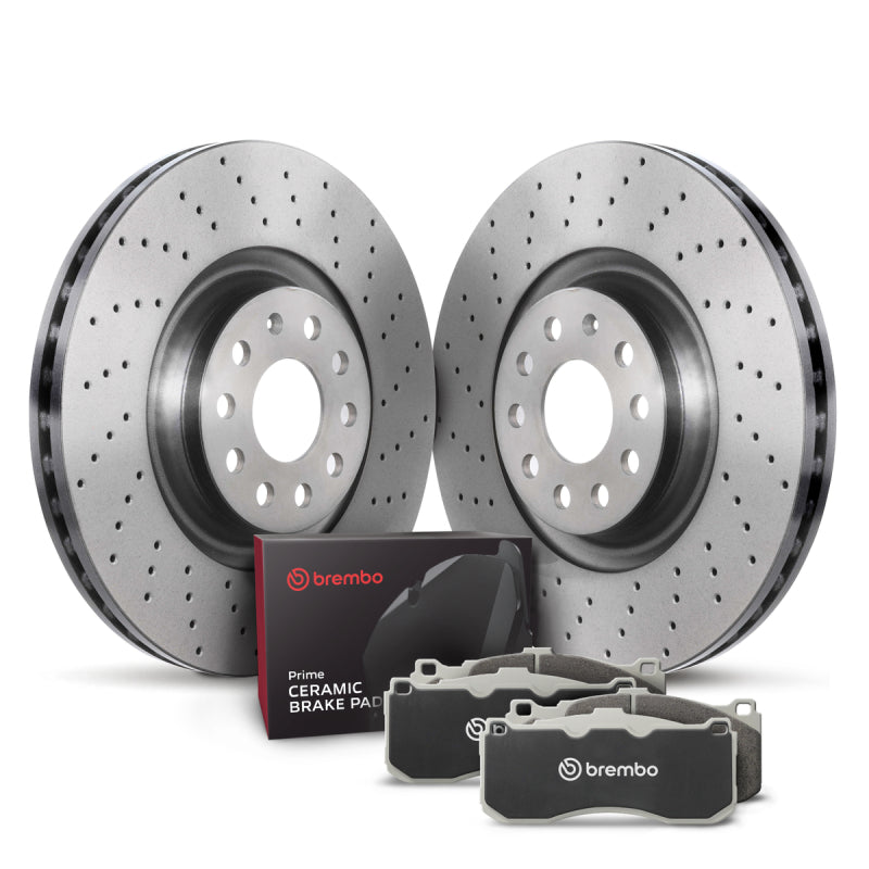 Brembo OE 12-13 Volkswagen Golf R/10-21 GTI Rear Disc Brake Kit