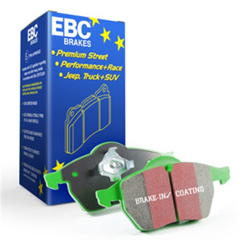 EBC 12+ Audi A6 Quattro 3.0 Supercharged Greenstuff Front Brake Pads