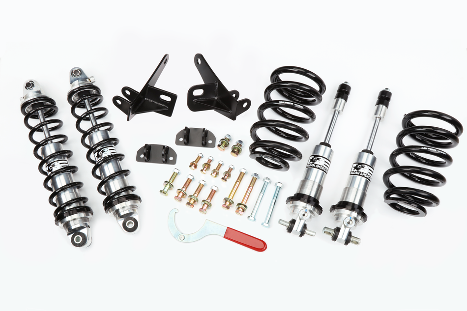 Coil-Over Kit GM 78-88 G-Body SB Single Adj. Bolt-on Front And Rear.