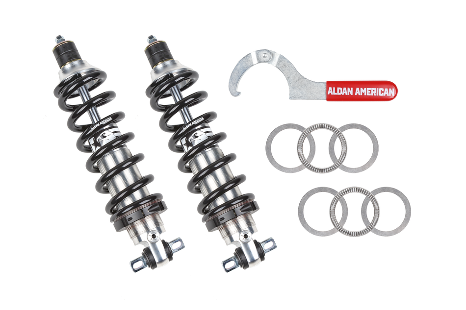 Aldan American Coil-Over Kit Chevy C4 88-96 Vette Front Set. Single Adj. 500 Lbs. Springs