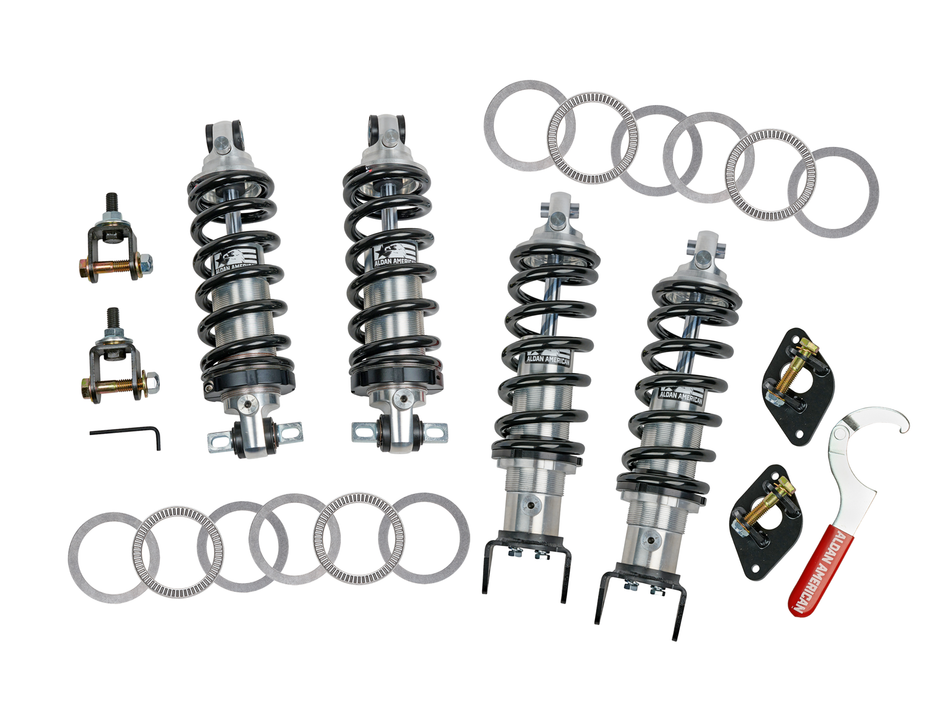 Coil-Over Kit  Chevy  97-04 C5 Vette  Double Adj. Bolt-on  Front And Rear.