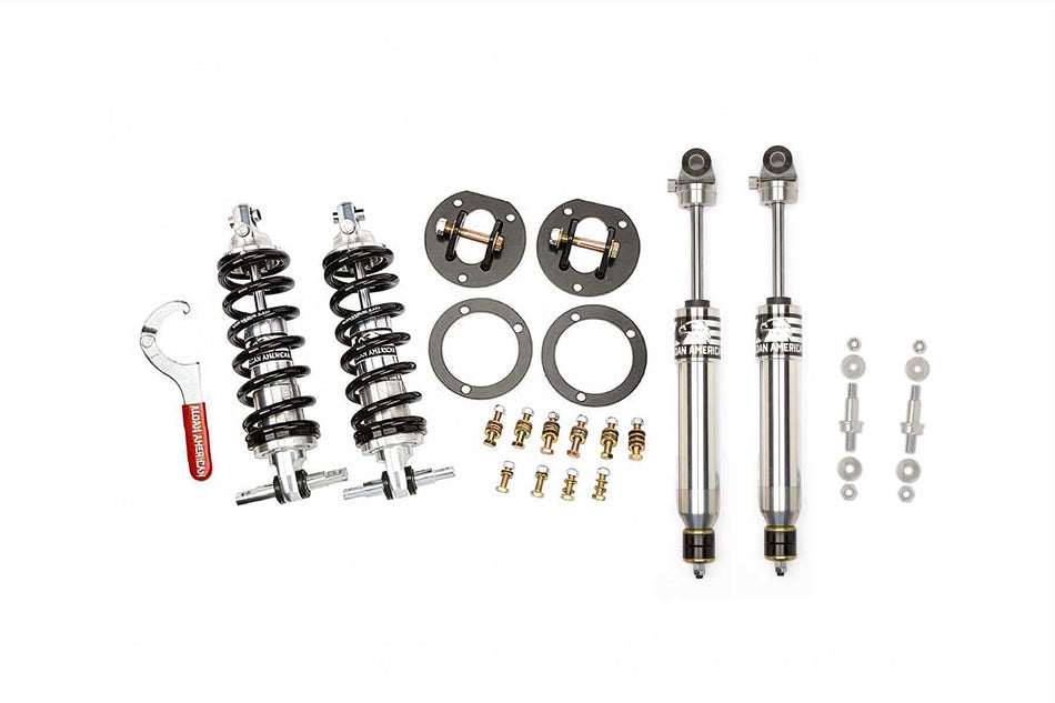 Suspension Kit - Front And Rear - Single Adjustable - Aldan American (300404)