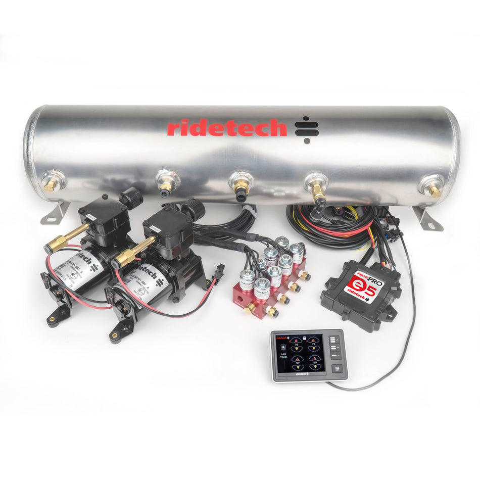 RidePro E5 Air Suspension Control System With 5 Gallon Tank.