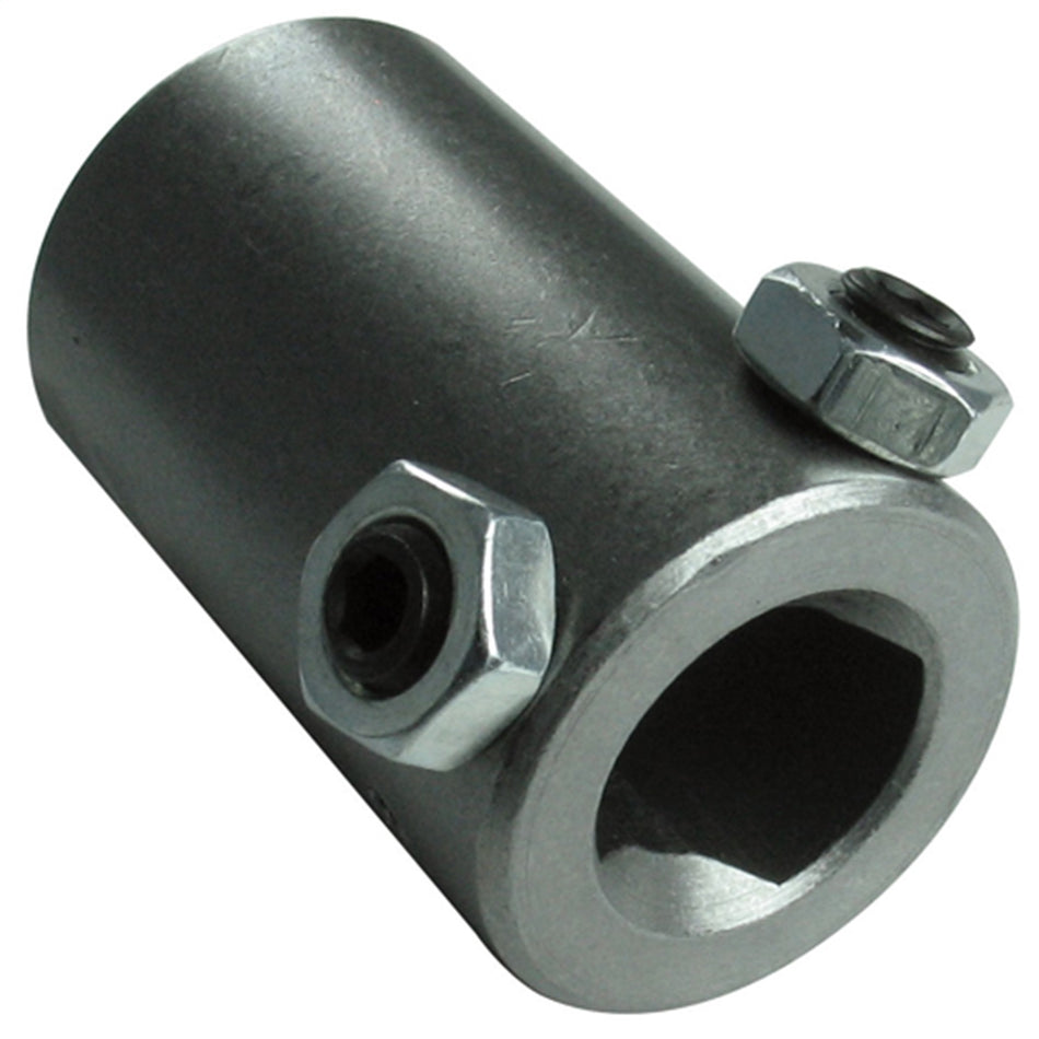 Borgeson - Steering Coupler - P/N: 314600 - Steel Steering Coupler. Fits 17MM Double-D X 3/4 In. Smooth Bore.