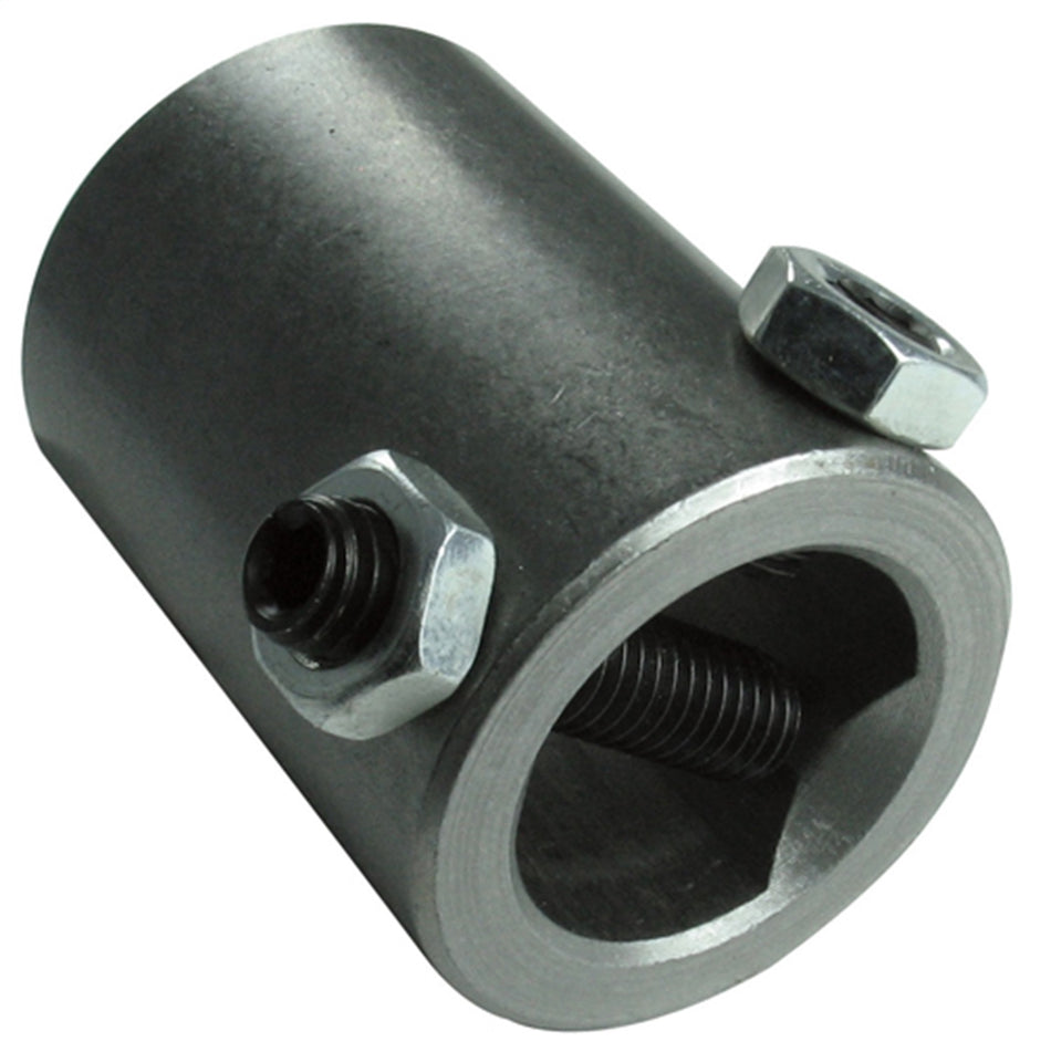 Borgeson - Steering Coupler - P/N: 315200 - Steel Steering Coupler. Fits 1 In. Double-D X 1-1/4 In. Smooth Bore.