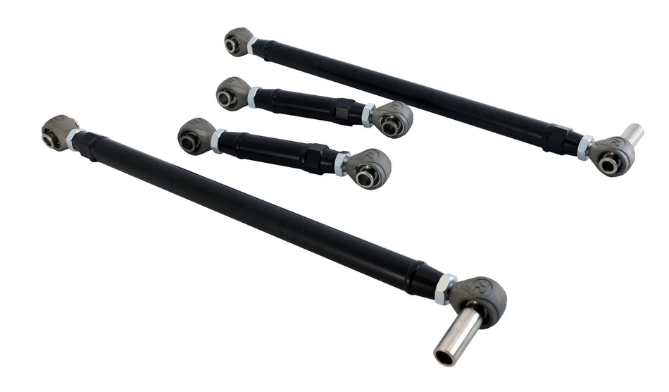 Replacement 4-Link Bar Kit With R-Joints  Double Adj. For 1955-1957 Bel Air.