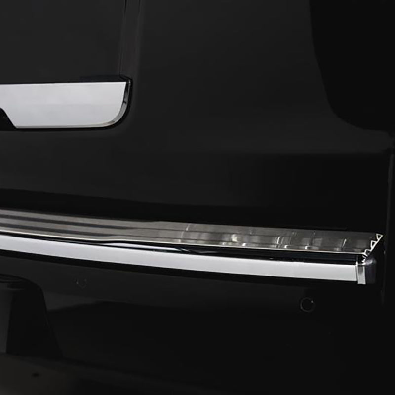 Putco 07-14 Cadillac Escalade ESV - Stainless Steel Rear Bumper Cover