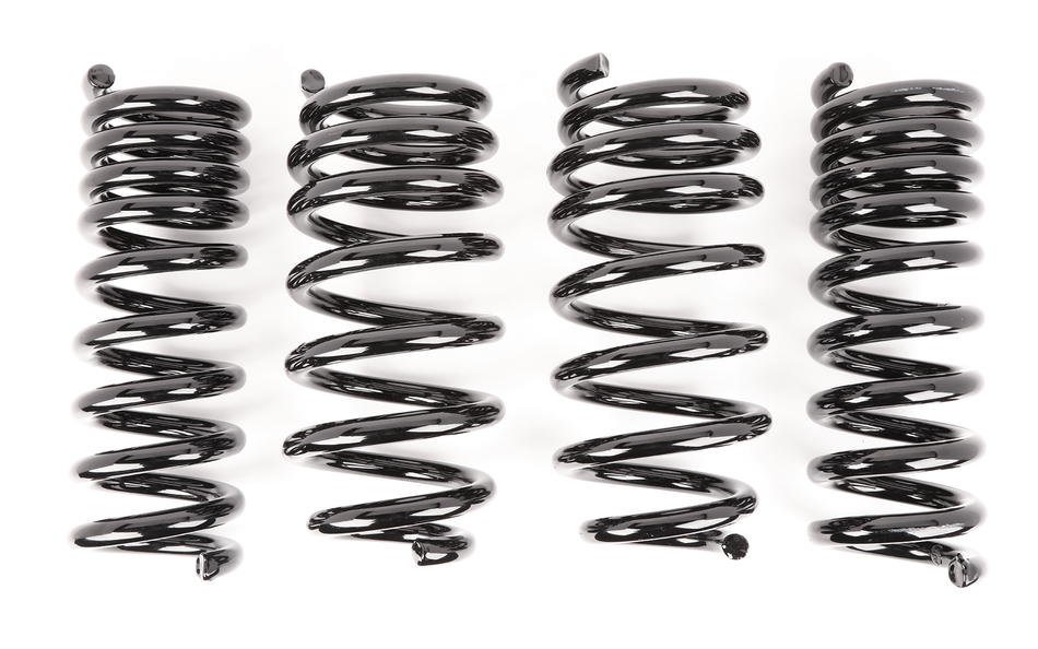 Lowering Springs AXS Kit. Front And Rear. Dodge Set Of 4. Black.