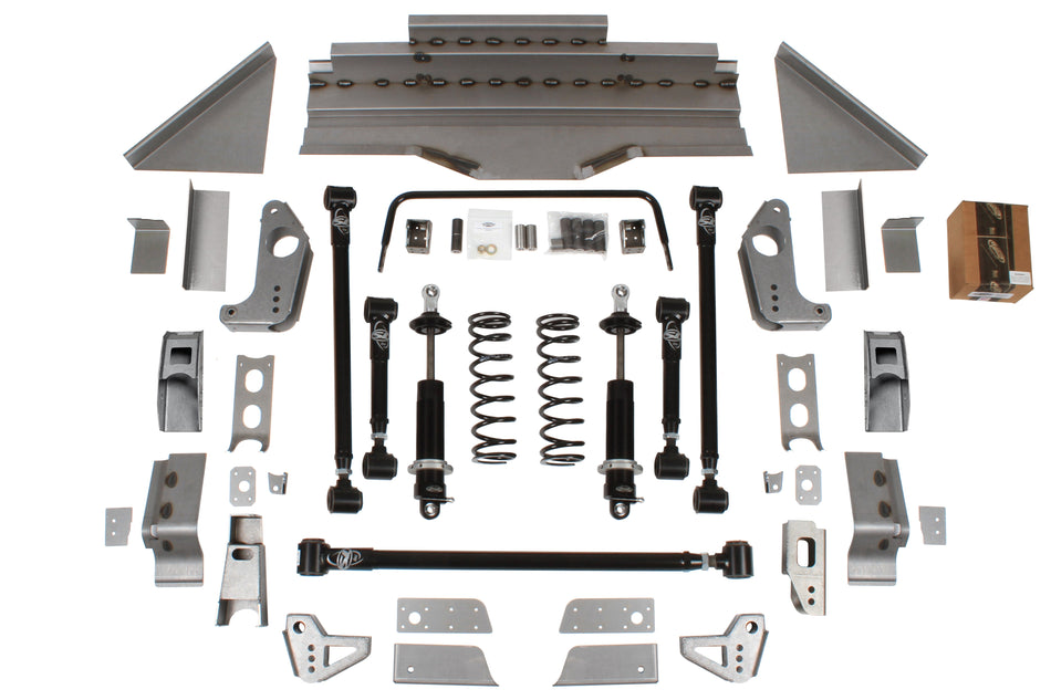 Detroit Speed QuadraLink Rear Suspension Kit - Single Adjustable Shocks
