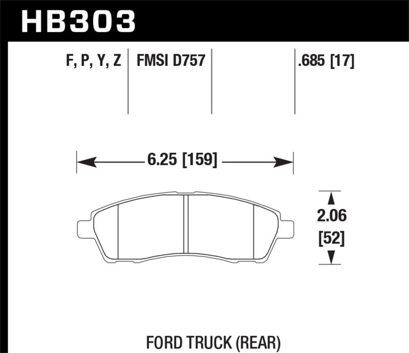 Hawk Super Duty Street Brake Pads