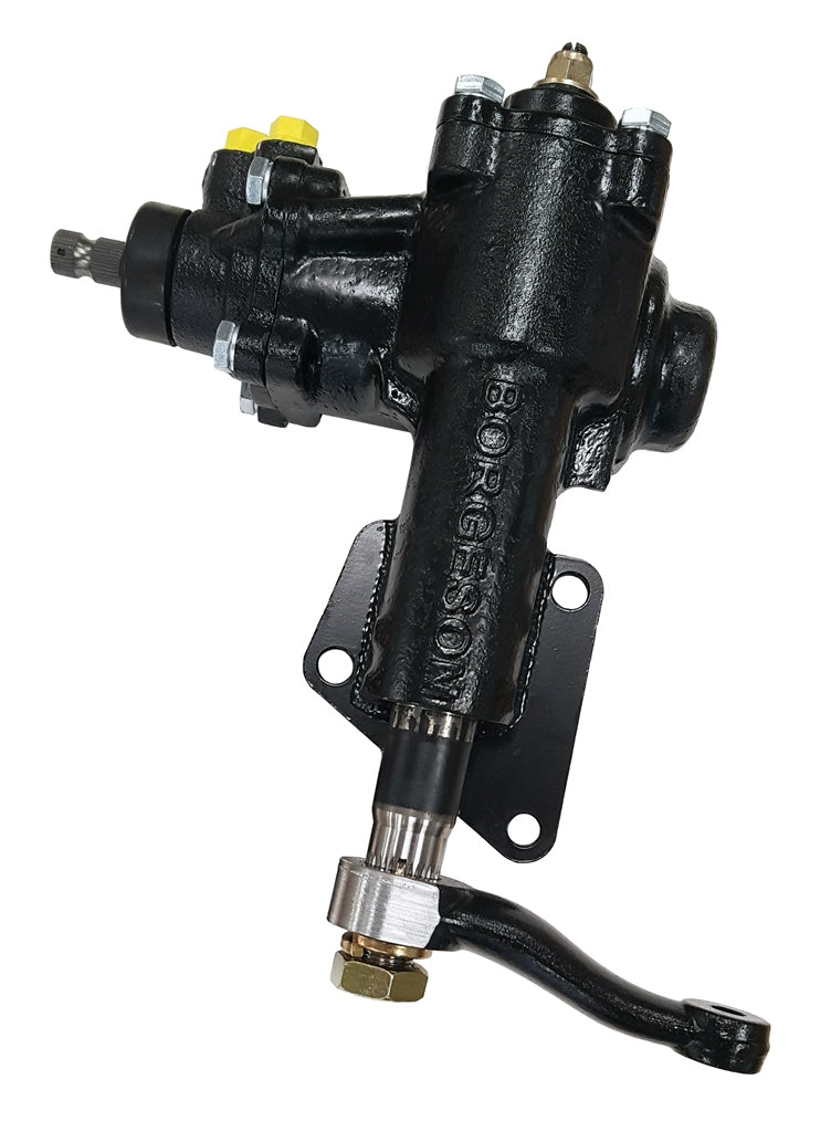 Borgeson - Power Steering Box - P/N: 800131 - Power Steering Conversion Box 49-51 Mercury Full-Size Cars Includes Pitman Arm To Connect To Stock Steering Linkage.