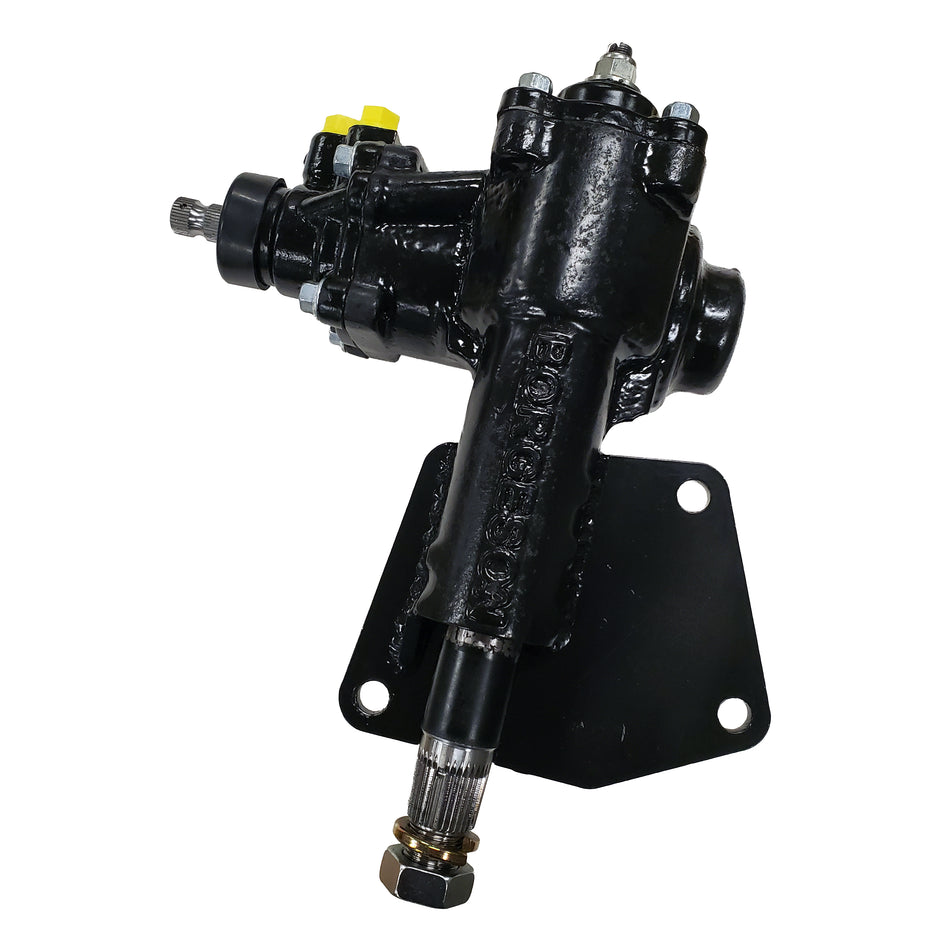 Borgeson - Power Steering Box - P/N: 800135 - Power Steering Conversion Box 52-55 Lincol Cars Connects To Stock Steering Linkage.
